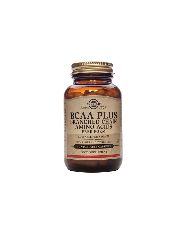 Solgar BCAA Plus 50 cápsulas