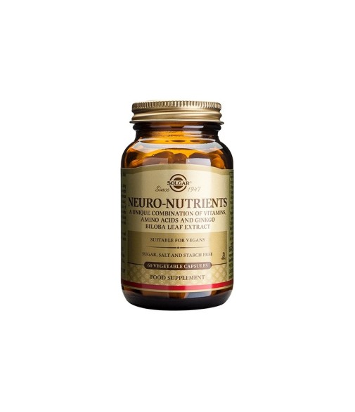Solgar Neuro Nutrientes 60 cápsulas