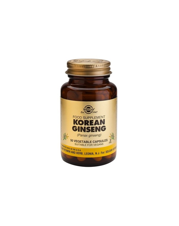 Solgar Korean Ginseng 50 capsules