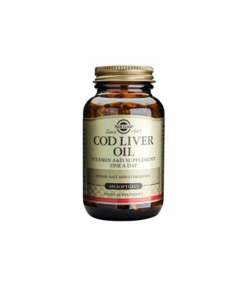 Solgar Cod Liver Oil 100 capsules