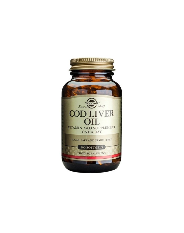 Solgar Cod Liver Oil 100 capsules