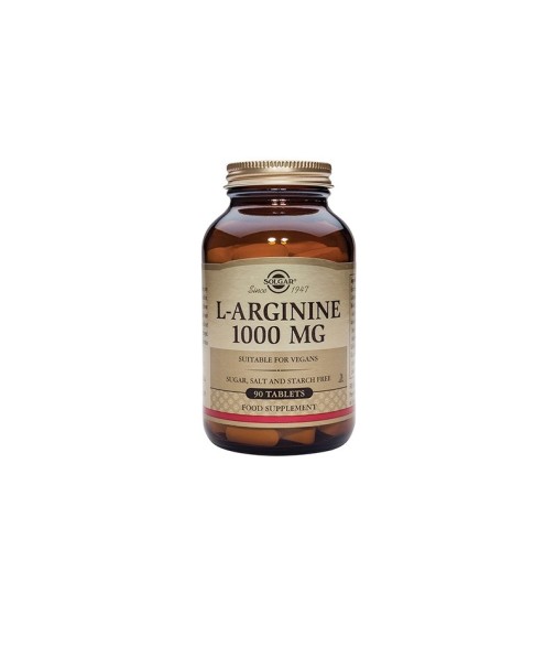 Solgar L-Arginine 1000 mg 90 capsules