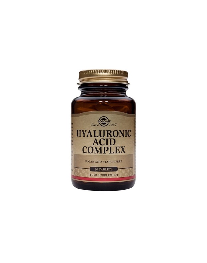 Solgar Hyaluronic Acid Complex with Collagen 120 mg 30 tablets