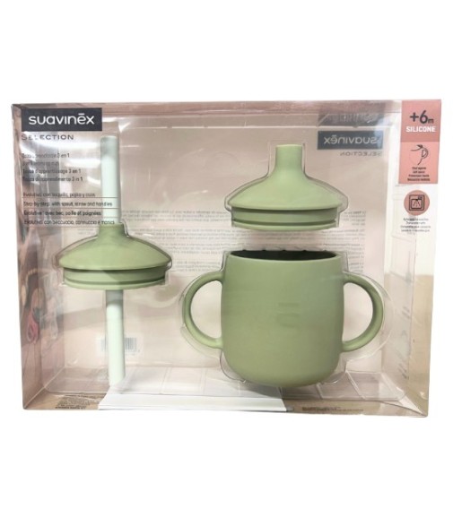 Suavinex 3-in-1 Silicone Evolutionary Cup