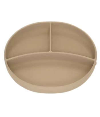 Suavinex Silicone Plate with Beige Division