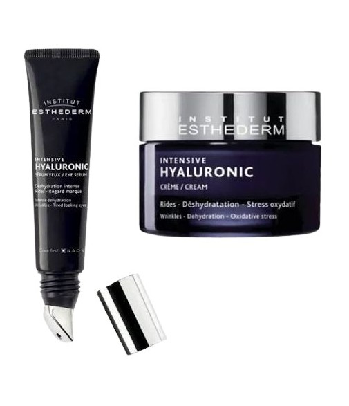 Esthederm Pack Crema Intensiva Hyaluronic 50 ml + Contorno de Ojos Intensivo Hialuronic 15 ml