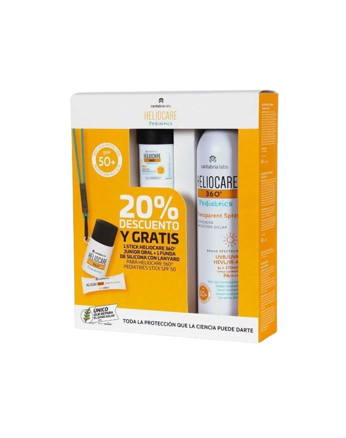 Pediatrics Stick SPF50 +  Pediatrics Transparent Spray SPF 50+