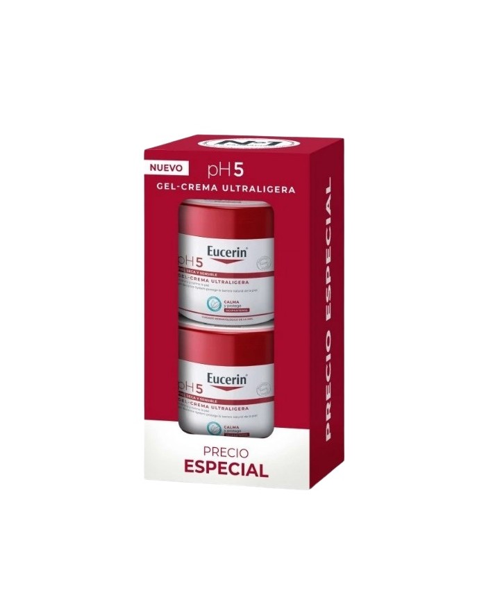 Eucerin pH5 Pack Gel-Crema Ultraligera 2x350 ml