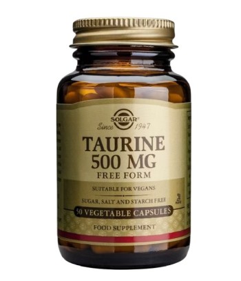 Solgar Taurine 500 mg 50 capsules