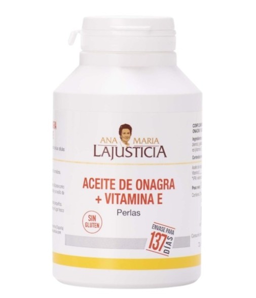 Ana María Lajusticia Oil of Onagra + Vitamin E 275 pearls
