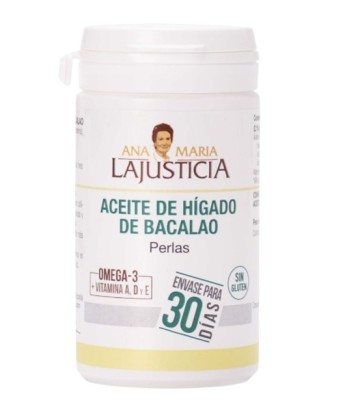 Ana María Lajusticia Aceite de Hígado de Bacalao 90 perlas