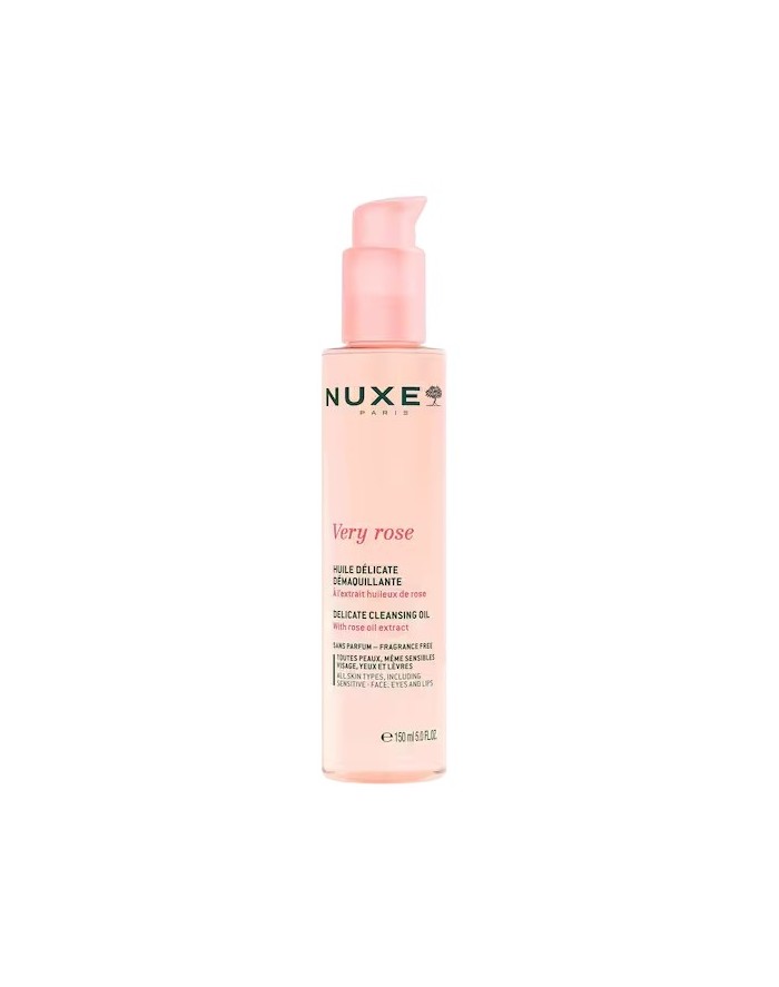 Nuxe Very Rose Aceite Delicado Desmaquillante 150 ml