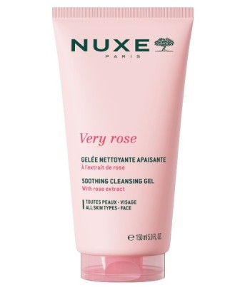 Nuxe Very Rose Soothing Cleansing Gel 1 Tube 150 ml