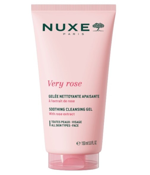 Nuxe Very Rose Soothing Cleansing Gel 1 Tube 150 ml