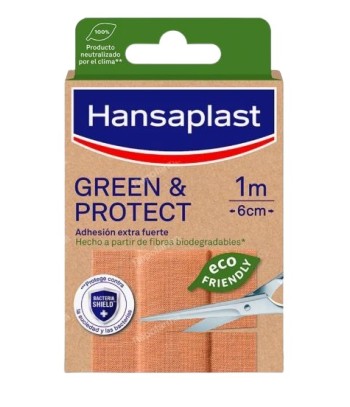 Hansaplast Tira Green&Protect 1mx6cm