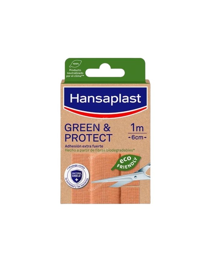 Hansaplast Tira Green&Protect 1mx6cm