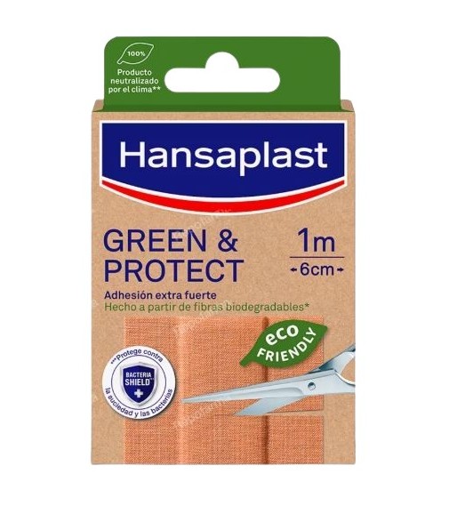Hansaplast Green&Protect Band-Aid 1mx6cm