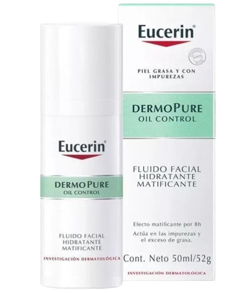 Eucerin DermoPure Oil Control Mattifying Moisturizing Facial Fluid 50 ml
