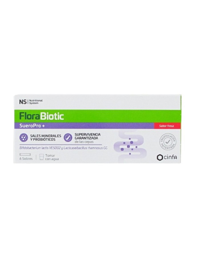NS Suerobiotic Fresa 6 Sobres