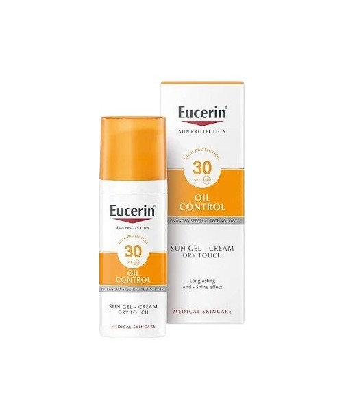 Eucerin Solar SPF30 Oil Control Gel Cream T/Dry 50 ml