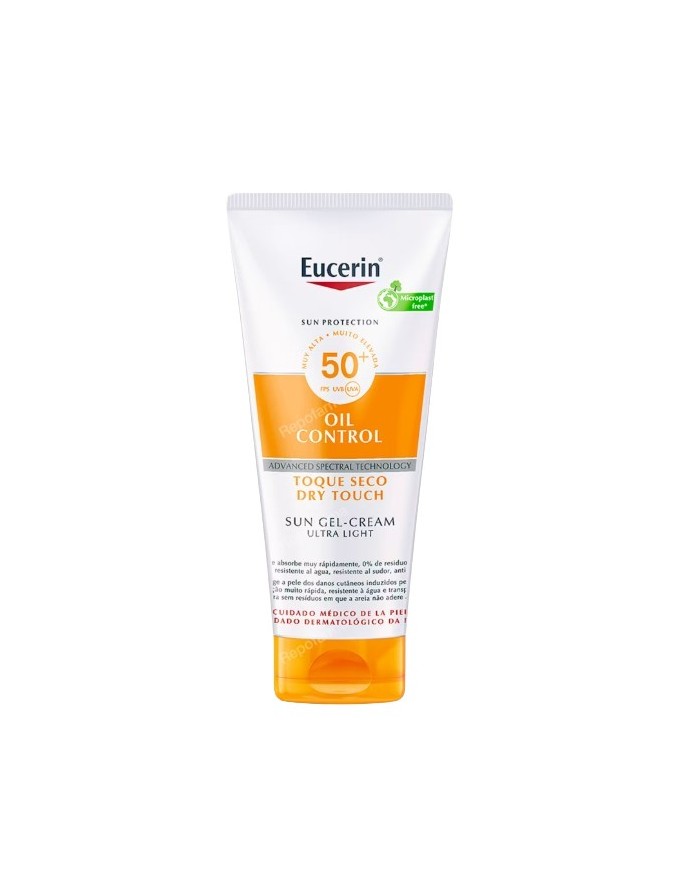 Eucerin Solar SPF50+ Oil Control Gel Cream T/Dry 200 ml