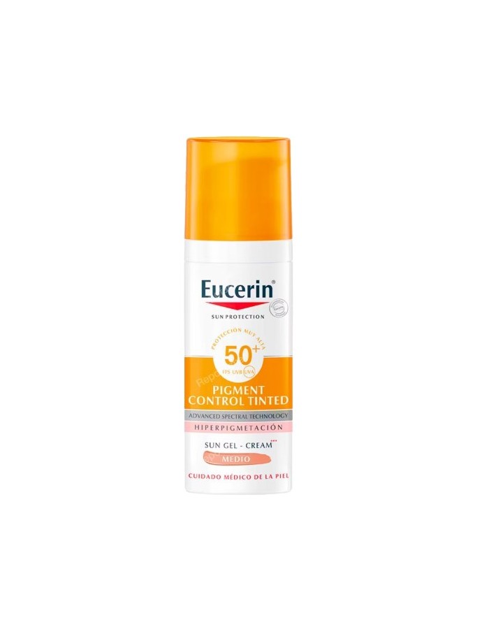 Eucerin Solar SPF50+ Pigment Control Tinted Medium Tone 50 ml