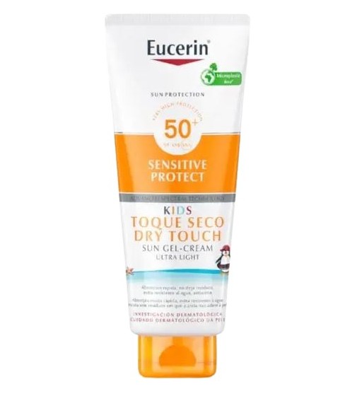 Eucerin Solar SPF50+ Sensitive Protect Kids T/Dry Gel Cream 400 ml