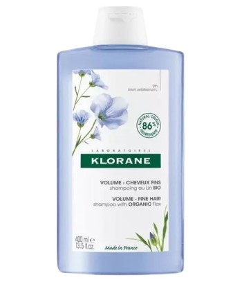 Klorane Organic Linen Shampoo 400 ml