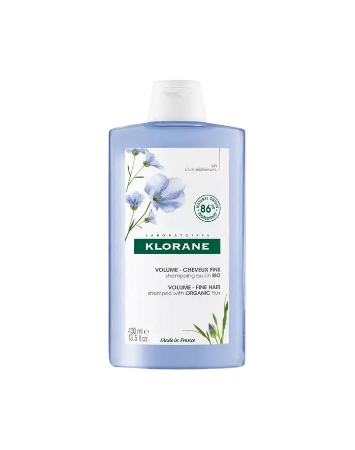 Klorane Champú Al Lino Bio 400 ml
