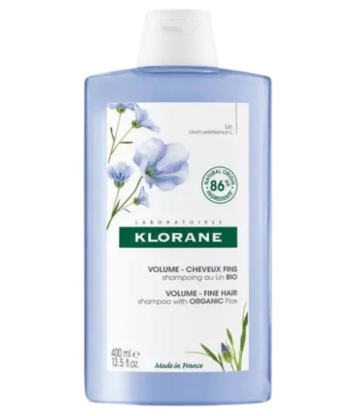 Klorane Champú Al Lino Bio 400 ml