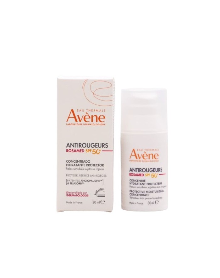 Avene Antirougeurs Rosamed SPF 50 + Concentrado Hidratante 30 ml