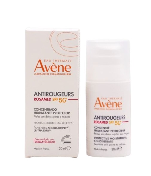 Avene Antirougeurs Rosamed SPF 50 + Concentrado Hidratante 30 ml