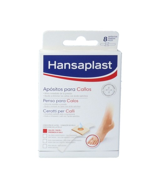 Hansaplast Apósitos Callos 8 uds