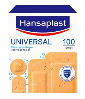 Hansaplast Tira Universal 4 Tamaños 100 uds