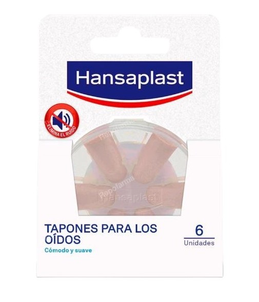 Hansaplast Foam Ear Plug 6 pcs