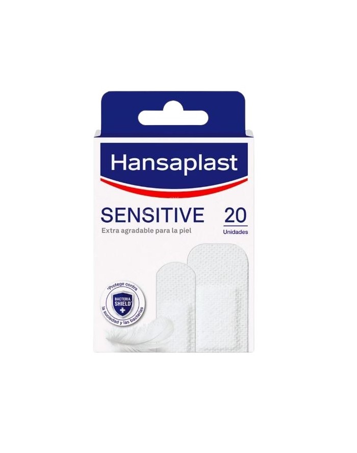 Hansaplast Sensitive Band-Aid 2 Sizes 20 pcs