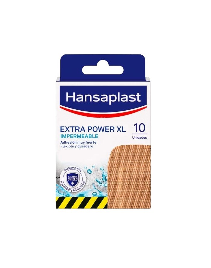 Hansaplast Tira Extra Fuerte XL Impermeable 10 uds
