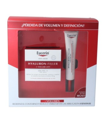 Eucerin Hyaluron-Filler +Volume-Lift Crema de Día SPF15 P/S + Contorno de Ojos