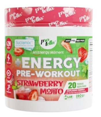 Protella Pre-Workout Strawberry Mojito 280g