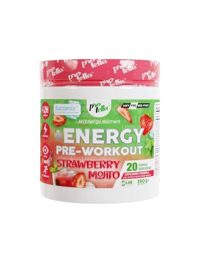 Protella Pre-Workout Strawberry Mojito 280g
