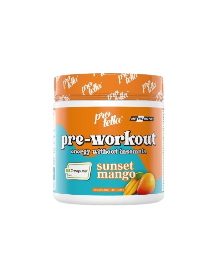 Protella Pre-Workout Sunset Mango 280g