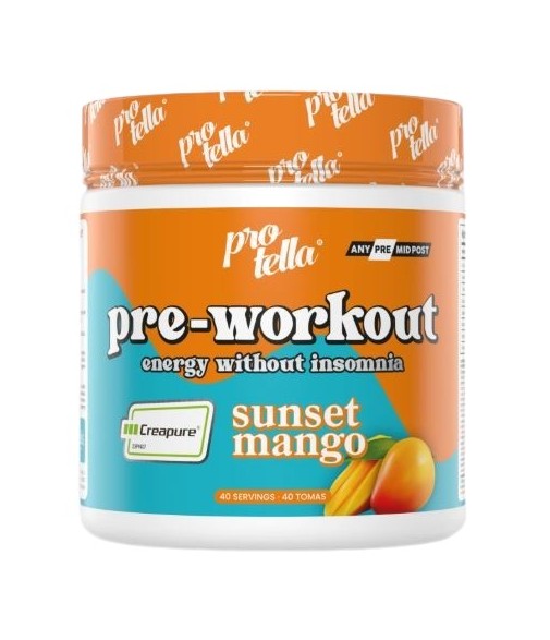 Protella Pre-Workout Sunset Mango 280g