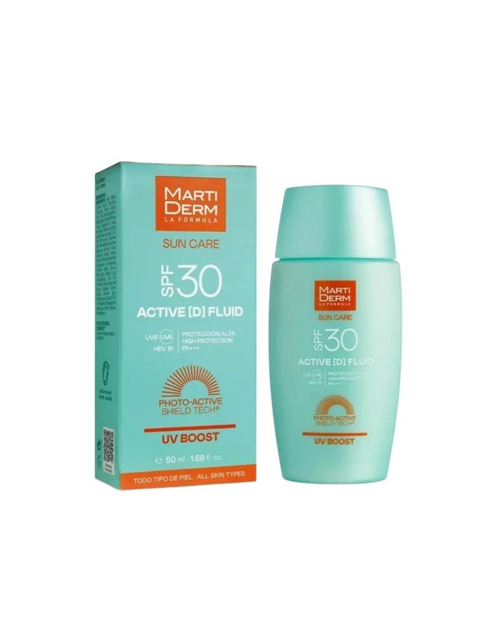Martiderm Sun Care Fotoprotector SPF30 Active(D) Fluid UV Boost 50ml