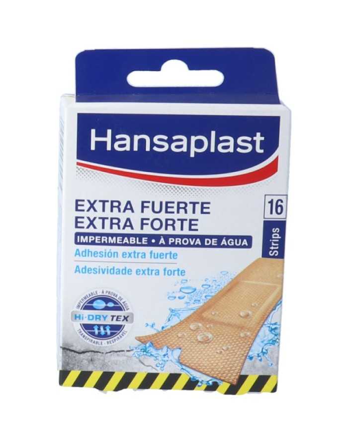 Hansaplast Extra Strong Plaster Strip 16 units