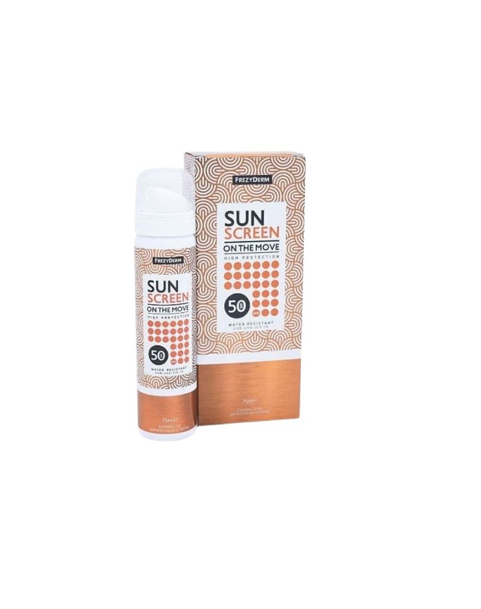 FrezyDerm Sun Screen On The Move Bruma 50 SPF 75 ml
