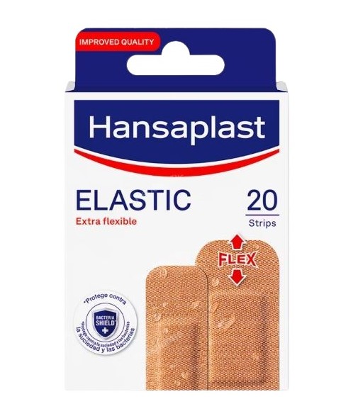 Hansaplast Elastic Band-Aid 2 Sizes 20 units