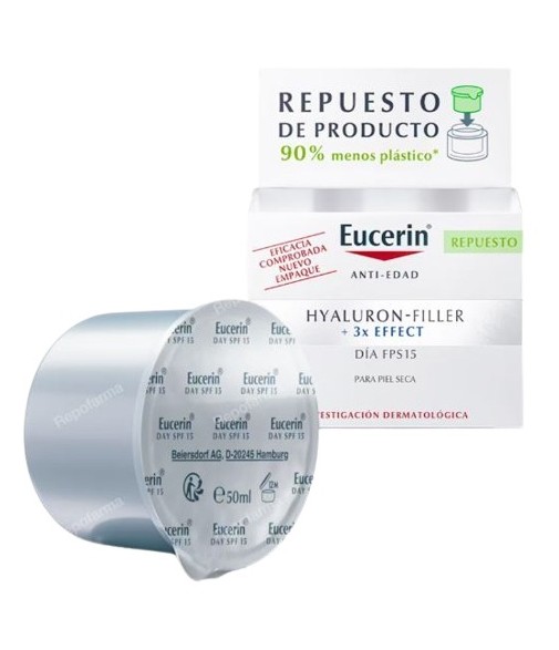 Eucerin Refill Hyaluron-Filler Day Cream SPF 15 P/S 50 ml