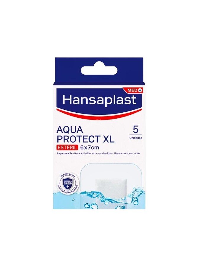 Hansaplast Sterile Band-Aid Aqua Protect XL 6x7 cm 5 units
