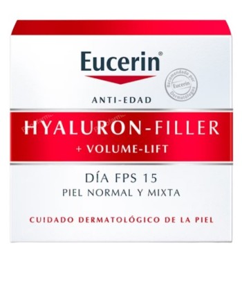 Eucerin Hyaluron-Filler +Volume-Lift Crema de Día SPF15 P/N/M 50 ml