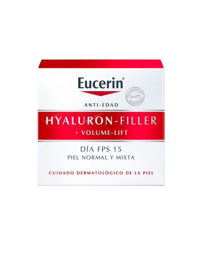 Eucerin Hyaluron-Filler +Volume-Lift Crema de Día SPF15 P/N/M 50 ml